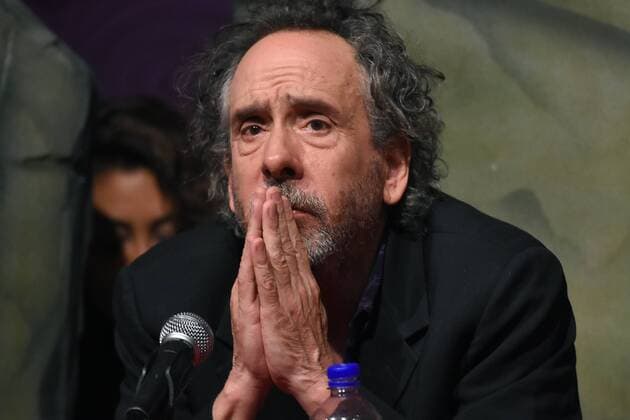 December 4, 2017 - Mexico City, Mexico, Mexico - Director Tim Burton is seen during a press conference as part of the activities of his visit to promote The World of Tim Burton Exhibition at Memory and Tolerance Museum on December 04, , 2017 in Mexico City, Mexico Mexico City Mexico  - ZUMAn230 20171204_zaa_n230_350 Copyright: xCarlosxTischlerx