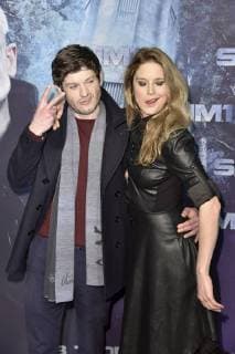 Ivan Rheon and Zoe Grisedale at the premiere of the feature film S U M 1 at the CineStar Sony Center Berlin 04 12 2017 Foto:xN.xKubelkax xFuturexImage