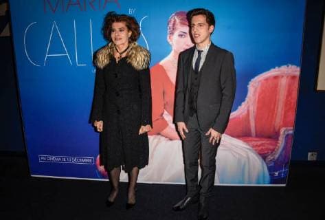 Tom Volf - Fanny Ardant CELEBRITES : Avant premiere du film Maria By Callas - Paris - 05 12 2017 FedericoPestellini Panoramic 