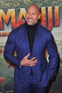 Dwayne Johnson, The Rock , attends Jumanji movie premiere at Le Grand Rex in Paris, France, on December 05, 2017. Photo by Favier E-PRESSPHOTO.COM Paris France  564599