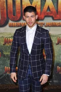 Nick Jonas attends Jumanji movie premiere at Le Grand Rex in Paris, France, on December 05, 2017. Photo by Favier E-PRESSPHOTO.COM Paris France  564599