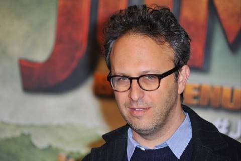 Movie director Jake Kasdan attends Jumanji movie premiere at Le Grand Rex in Paris, France, on December 05, 2017. Photo by Favier E-PRESSPHOTO.COM Paris France  564599