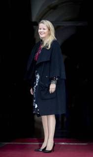 06-12-2017 Amsterdam Princess Mabel arrive for the Prince Claus award 2017 in Amsterdam. Brazilian filmmaker and rights activist Vincent Carelli and the Chinese designer new media and environmental activist Ma Jun received the award.  Copyright: xPPE NIEBOERx