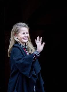 06-12-2017 Amsterdam Princess Mabel arrive for the Prince Claus award 2017 in Amsterdam. Brazilian filmmaker and rights activist Vincent Carelli and the Chinese designer new media and environmental activist Ma Jun received the award.  Copyright: xPPE NIEBOERx