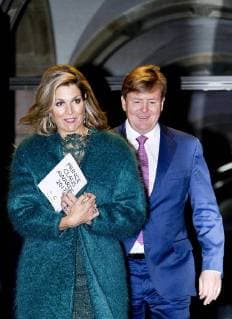 06-12-2017 Amsterdam Queen Maxima and King Willem-Alexander during the Prince Claus award 2017 in Amsterdam. Brazilian filmmaker and rights activist Vincent Carelli and the Chinese designer new media and environmental activist Ma Jun received the award.  Copyright: xPPE poolx