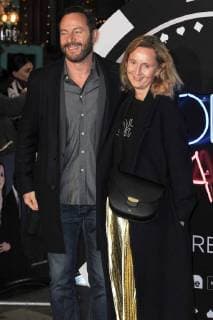 English actor Jason Isaacs and wife Emma Hewitt attend the UK premiere of Molly s Game at Vue West End in London. DECEMBER 6th 2017  TSTx172812