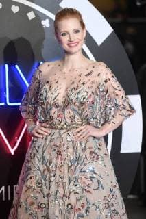 American actress Jessica Chastain attends the UK premiere of Molly s Game at Vue West End in London. DECEMBER 6th 2017  RHDx172811