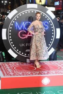 American actress Jessica Chastain attends the UK premiere of Molly s Game at Vue West End in London. DECEMBER 6th 2017  RHDx172811