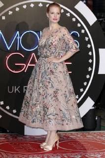 American actress Jessica Chastain attends the UK premiere of Molly s Game at Vue West End in London. DECEMBER 6th 2017  MESx172813
