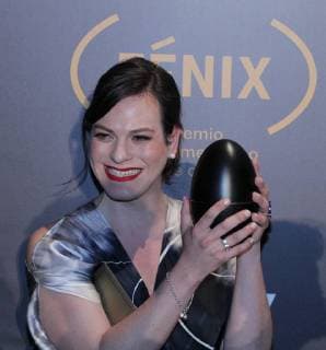 The Actress Daniela Vega poses with her Fenix award for best actress in the movie A fantastic woman during the presentation of the Fénix Awards of Iberoamerican Cinema 2017, in Mexico City, Mexico, 06 December 2017. The series Crows club , from the Netflix platform, received today the first of the awards given at the Fénix Awards of Ibero-American Cinema 2017, which for the first time recognized television productions. Fenix Awards in Mexico !ACHTUNG: NUR REDAKTIONELLE NUTZUNG!  Copyright: xMarioxGuzmánx MEX21 20171207-636482255486364252