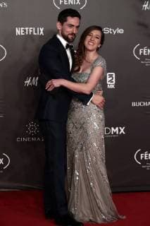 December 6, 2017 - EUM20171206ESP06.JPG.CIUDAD DE MEXICO CinemaCine-Premios Fenix.- Aspectos generales durante la alfombra roja del Premio Iberoamericano de Cine, Premios Fenix 2017 que se celebra en el Teatro de la Ciudad en la Ciudad de Mexico, 6 de diciembre de 2017. En la imagen, Luis Gerardo Mendez y Mariana Trevino. Foto: Agencia EL UNIVERSALAlejandro AcostaMAVC  - ZUMAu78_ 20171206_zaf_u78_088 Copyright: xElxUniversalx