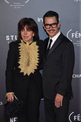December 6, 2017 - Mexico City, Mexico, Mexico - Veronica Castro, Manolo Caro is seen arriving at red carpet of Fenix Film Awards on December 06, 2017 in Mexico City, Mexico Mexico City Mexico  - ZUMAn230 20171206_zaa_n230_400 Copyright: xCarlosxTischlerx