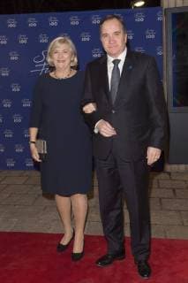 Jubilee concert Finland 100 years in Berwaldhallen, Stockholm 2017-12-06 Stefan Lofven (Swedish Prime Minister);Ulla Lofven (Stefan Lofven s wife) Stockholm Sweden  565014