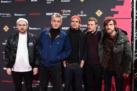 1LIVE Krone 2017 on 07 12 2017 in the Jahrhunderthalle in Bochum The band Kraftklub xRx