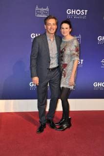 Jan Sosniok and his wife Nadine at the Ghost The Musical Premiere on 7 12 2017 in Berlin Ghost The Musical Premiere on 7 12 2017 in Berlin