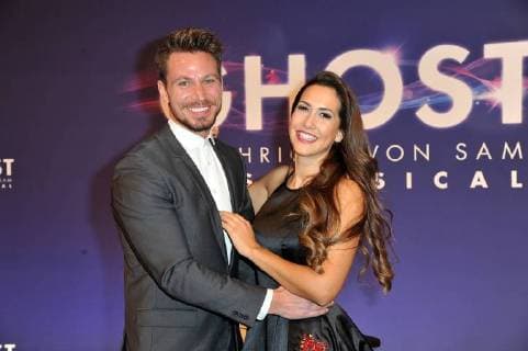 Sebastian Pannek and Clea Lacy Juhn at the Ghost The Musical Premiere on 7 12 2017 in Berlin Ghost The Musical Premiere on 7 12 2017 in Berlin