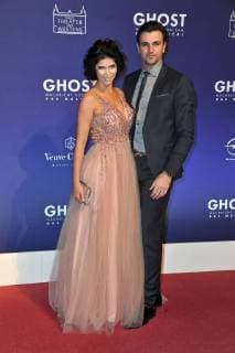 Micaela Schäfer and Felix Steiner at the Ghost The Musical Premiere on 7 12 2017 in Berlin Ghost The Musical Premiere on 7 12 2017 in Berlin