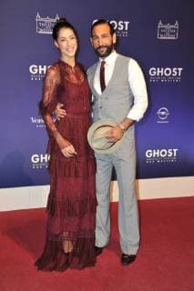 Rebecca Mir and Massimo Sinato at the Ghost The Musical Premiere on 7 12 2017 in Berlin Ghost The Musical Premiere on 7 12 2017 in Berlin