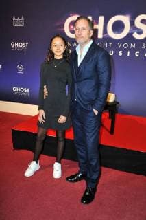 Benno Fürmann and his daughter Za Fürmann at the Ghost The Musical Premiere on 7 12 2017 in Berlin Ghost The Musical Premiere on 7 12 2017 in Berlin