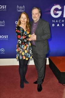 Harold Faltermeyer with partner Birgitt Wolff at the gala Premiere of Ghost The Musical at the Stage Theater of the West Berlin 07 12 2017 Foto:xN.xKubelkax xFuturexImage