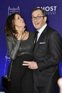 Gerit Kling with husband Wolfram Becker at the gala Premiere of Ghost The Musical at the Stage Theater of the West Berlin 07 12 2017 Foto:xN.xKubelkax xFuturexImage