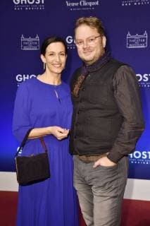 Ulrike Frank with husband Marc Schubring at the gala Premiere of Ghost The Musical at the Stage Theater of the West Berlin 07 12 2017 Foto:xN.xKubelkax xFuturexImage