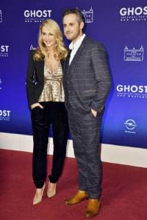 Caroline Beil with friend Philipp Sattler at the gala Premiere of Ghost The Musical at the Stage Theater of the West Berlin 07 12 2017 Foto:xN.xKubelkax xFuturexImage