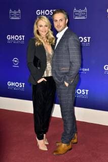 Caroline Beil with friend Philipp Sattler at the gala Premiere of Ghost The Musical at the Stage Theater of the West Berlin 07 12 2017 Foto:xN.xKubelkax xFuturexImage