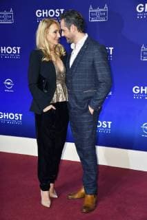 Caroline Beil with friend Philipp Sattler at the gala Premiere of Ghost The Musical at the Stage Theater of the West Berlin 07 12 2017 Foto:xN.xKubelkax xFuturexImage