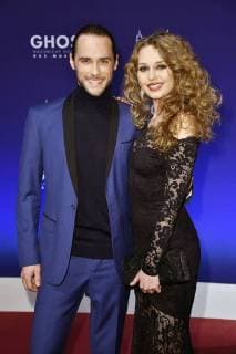 Josh Strickland and Tessa Sunniva at the gala Premiere of Ghost The Musical at the Stage Theater of the West Berlin 07 12 2017 Foto:xN.xKubelkax xFuturexImage