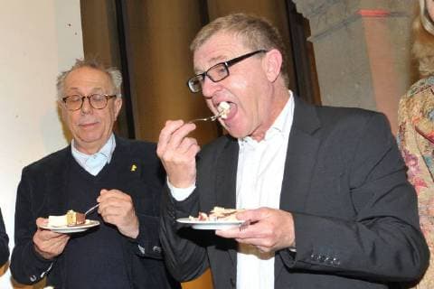 Dieter Kosslick Mike Downey 30 years European Film Award EFA Birthday Party at the Academy of Sciences in Berlin on 08 12 2017