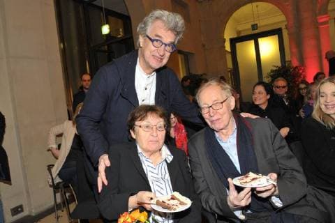 Wim Wenders Erika and Ulrich Gregor Kinematek 30 years European Film Award EFA Birthday Party at the Academy of Sciences in Berlin on 08 12 2017