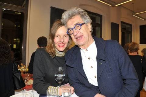 Wim Wenders with wife Donata 30 years European Film Award EFA Birthday Party at the Academy of Sciences in Berlin on 08 12 2017