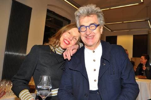 Wim Wenders with wife Donata 30 years European Film Award EFA Birthday Party at the Academy of Sciences in Berlin on 08 12 2017