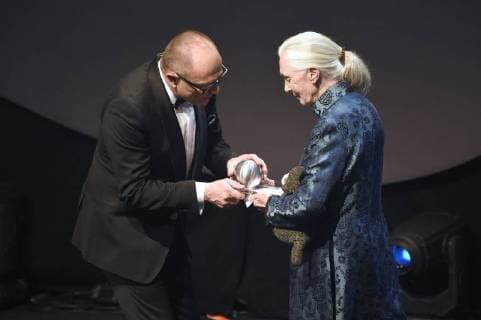 Jane Goodall at the presentation of the 10 German Sustainability Award 2017 at the Maritim Hotel Düsseldorf 08 12 2017 Foto:xF.xKernx xFuturexImage