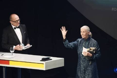 Jane Goodall at the presentation of the 10 German Sustainability Award 2017 at the Maritim Hotel Düsseldorf 08 12 2017 Foto:xF.xKernx xFuturexImage