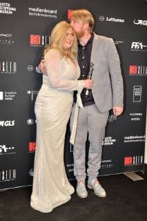 Dorota Kobiela Hugh Welchmann Best Animated Film Arriving at the Red Carpet 30 Years European Film Awards EFA at the Haus der Berliner Filmfestspiele on 09 12 2017