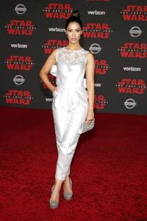 Janina Gavankar at the Star Wars The Last Jedi movie premiere on 9 12 2017 in Los Angeles Star Wars The Last Jedi World Premiere in Los Angeles 2017