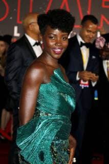 Lupita Nyong o at the Star Wars The Last Jedi movie premiere on 9 12 2017 in Los Angeles Star Wars The Last Jedi World Premiere in Los Angeles 2017