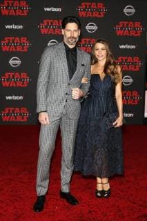 Sofia Vergara and her husband Joe Manganiello at the Star Wars The Last Jedi movie premiere on 9 12 2017 in Los Angeles Star Wars The Last Jedi World Premiere in Los Angeles 2017
