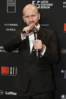 Evgueni Galperine awarded the prize for Best Music in Nelyubov Loveless at the 30th European Film Awards 2017 at the Haus der Berliner Festspiele Berlin 09 12 2017 Foto:xC.xNiehausx xFuturexImage