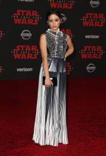 LOS ANGELES, CA - DECEMBER 9: Jenna Ortega, at Premiere Of Disney Pictures And Lucasfilm s Star Wars: The Last Jedi at Shrine Auditorium in Los Angeles, California on December 9, 2017. Copyright: xFayexSadoux