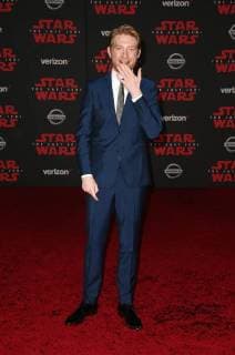 LOS ANGELES, CA - DECEMBER 9:Domhnall Gleeson, at Premiere Of Disney Pictures And Lucasfilm s Star Wars: The Last Jedi at Shrine Auditorium in Los Angeles, California on December 9, 2017. Copyright: xFayexSadoux