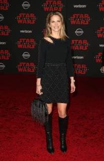 LOS ANGELES, CA - DECEMBER 9: Natalie Morales, at Premiere Of Disney Pictures And Lucasfilm s Star Wars: The Last Jedi at Shrine Auditorium in Los Angeles, California on December 9, 2017. Copyright: xFayexSadoux