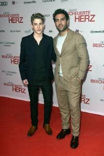 Philip Noah Schwarz and Elyas M Barek at the premiere of the movie This stupid heart in the Mathäser Filmpalast Munich 11 12 2017 Foto:xP.xSchönbergerx xFuturexImage