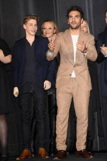 Philip Noah Schwarz and Elyas M Barek at the premiere of the movie This stupid heart in Mathäser Filmpalast Munich 11 12 2017 Foto:xP.xSchönbergerx xFuturexImage