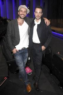 Max Alberti and Bruno Sauter at the premiere of the movie This stupid heart at Mathäser Filmpalast Munich 11 12 2017 Foto:xP.xSchönbergerx xFuturexImage