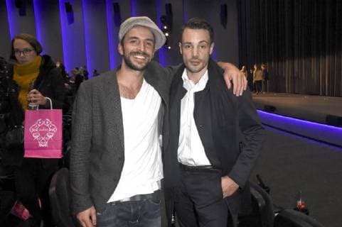 Max Alberti and Bruno Sauter at the premiere of the movie This stupid heart at Mathäser Filmpalast Munich 11 12 2017 Foto:xP.xSchönbergerx xFuturexImage