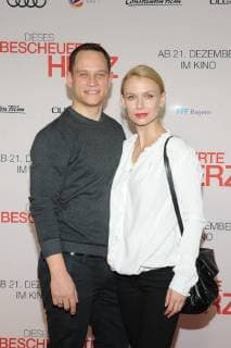 Vincent Kiefer with wife Masha Tokareva special screening for the premiere of this shrewd heart after a true story at the Kino Zoo Palast in Berlin am 12 12 2017