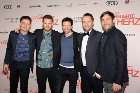 Musikband Revolverheld Oliver Berben Special screening for the premiere of this shameful heart after a true story at the Kino Zoo Palast in Berlin am 12 12 2017